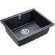 Кухонная мойка Paulmark Gera черный металлик PM205546-BLM