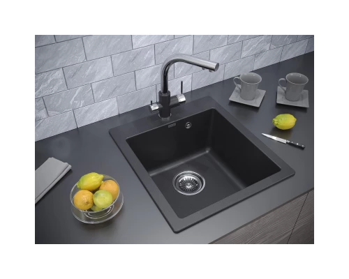 Кухонная мойка Paulmark Zemar черный PM104651-BL