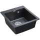Кухонная мойка Paulmark Zemar черный металлик PM104651-BLM