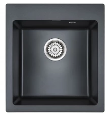 Кухонная мойка Paulmark Zemar черный металлик PM104651-BLM