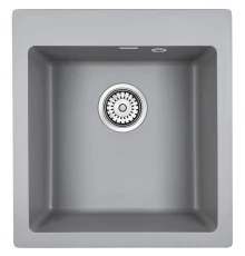 Кухонная мойка Paulmark Zemar серый металлик PM104651-GRM