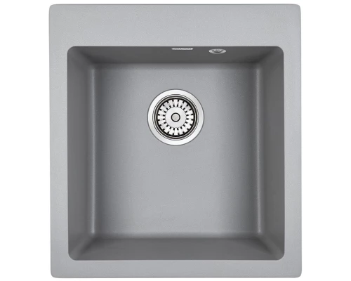 Кухонная мойка Paulmark Zemar серый металлик PM104651-GRM