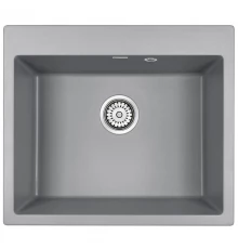 Кухонная мойка Paulmark Kante серый металлик PM106052-GRM