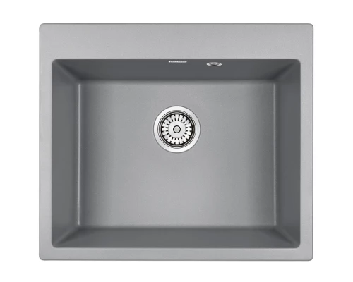 Кухонная мойка Paulmark Kante серый металлик PM106052-GRM