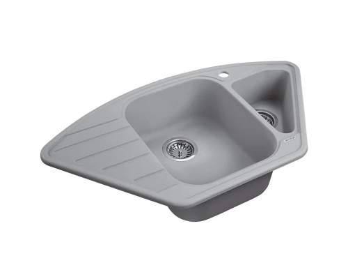 Кухонная мойка Paulmark Wiese серый металлик PM529050-GRM