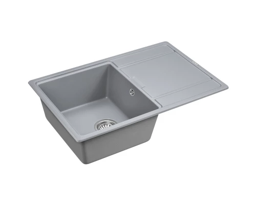 Кухонная мойка Paulmark Flugen серый металлик PM217850-GRM