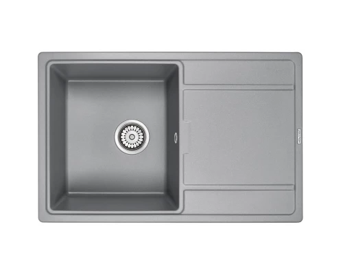 Кухонная мойка Paulmark Flugen серый металлик PM217850-GRM