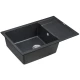 Кухонная мойка Paulmark Verlass черный металлик PM317850-BLM