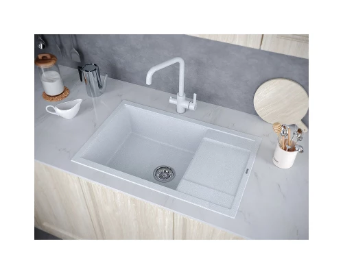 Кухонная мойка Paulmark Verlass серый PM317850-GR