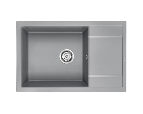 Кухонная мойка Paulmark Verlass серый металлик PM317850-GRM