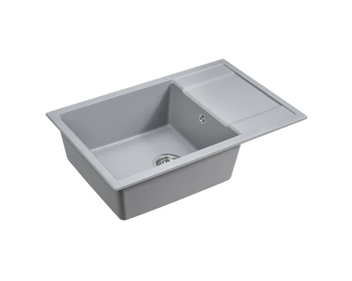 Кухонная мойка Paulmark Verlass серый металлик PM317850-GRM