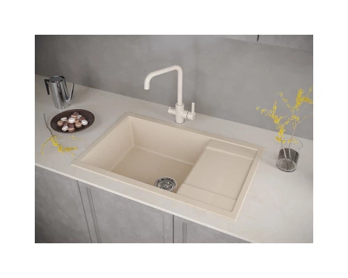 Кухонная мойка Paulmark Verlass песочный PM317850-QU