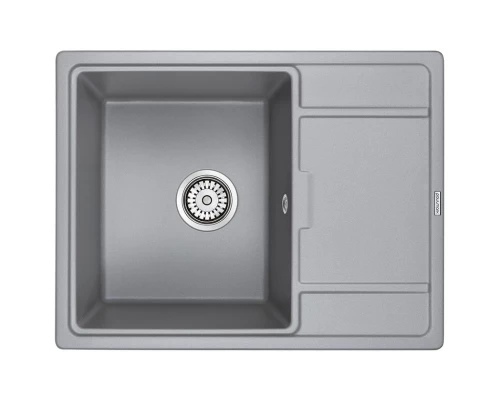 Кухонная мойка Paulmark Weimar серый металлик PM216550-GRM