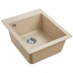 Кухонная мойка Paulmark Leer песочный PM104249-QU