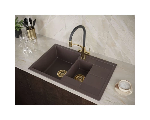 Кухонная мойка Paulmark Feste кофе PM237850-CO