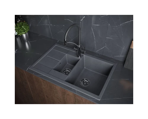 Кухонная мойка Paulmark Feste графит PM237850-DG