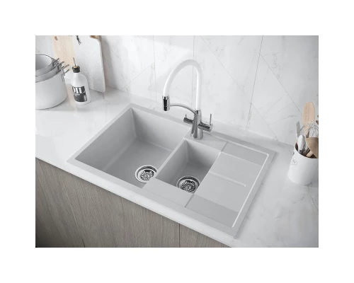 Кухонная мойка Paulmark Feste серый PM237850-GR