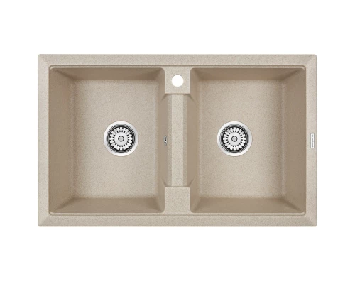 Кухонная мойка Paulmark Zwilling бежевый PM238150-BE
