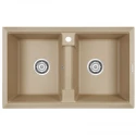 Кухонная мойка Paulmark Zwilling песочный PM238150-QU