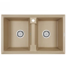 Кухонная мойка Paulmark Zwilling песочный PM238150-QU