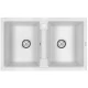 Кухонная мойка Paulmark Zwilling белый PM238150-WH