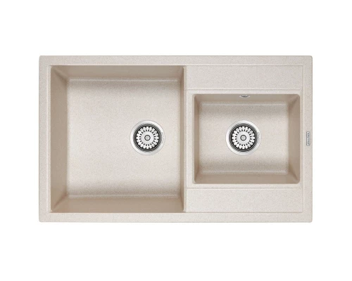 Кухонная мойка Paulmark Tandem бежевый PM238250-BE