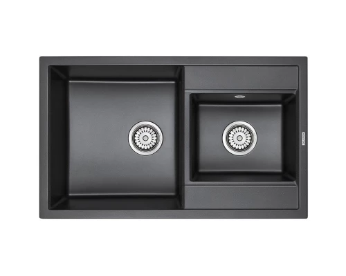 Кухонная мойка Paulmark Tandem черный PM238250-BL