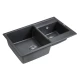 Кухонная мойка Paulmark Tandem черный PM238250-BL