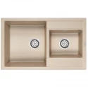 Кухонная мойка Paulmark Tandem песочный PM238250-QU