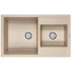 Кухонная мойка Paulmark Tandem песочный PM238250-QU
