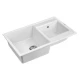 Кухонная мойка Paulmark Tandem белый PM238250-WH