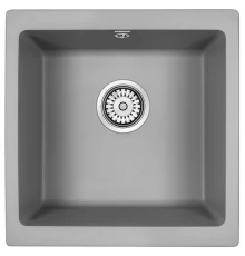 Кухонная мойка Paulmark Brilon серый металлик PM104546-GRM