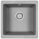 Кухонная мойка Paulmark Brilon серый металлик PM104546-GRM