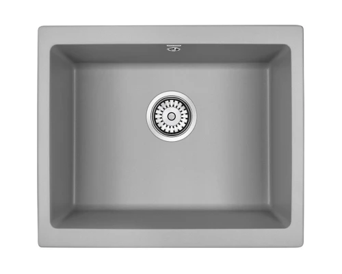 Кухонная мойка Paulmark Gera серый металлик PM205546-GRM
