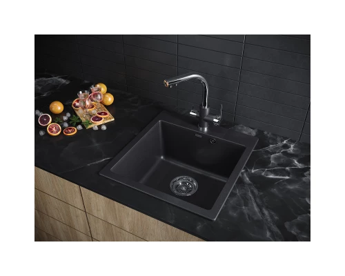 Кухонная мойка Paulmark Praktisch черный PM105152-BL
