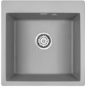 Кухонная мойка Paulmark Praktisch серый металлик PM105152-GRM