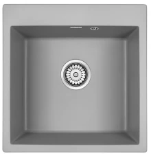 Кухонная мойка Paulmark Praktisch серый металлик PM105152-GRM