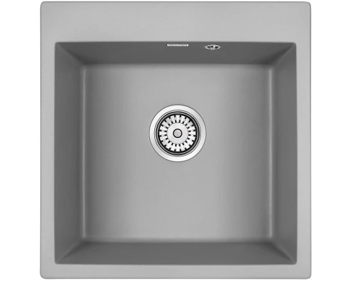 Кухонная мойка Paulmark Praktisch серый металлик PM105152-GRM