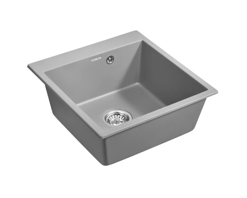 Кухонная мойка Paulmark Praktisch серый металлик PM105152-GRM