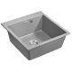 Кухонная мойка Paulmark Praktisch серый металлик PM105152-GRM