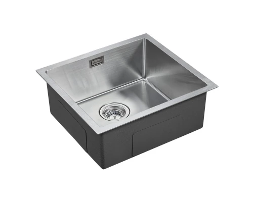 Кухонная мойка Paulmark Weser нержавеющая сталь PM804844-BS