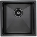 Кухонная мойка Paulmark Aller вороненая сталь PM904444-GM