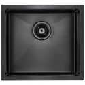 Кухонная мойка Paulmark Weser вороненая сталь PM804844-GM