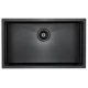 Кухонная мойка Paulmark Koher вороненая сталь PM807444-GM