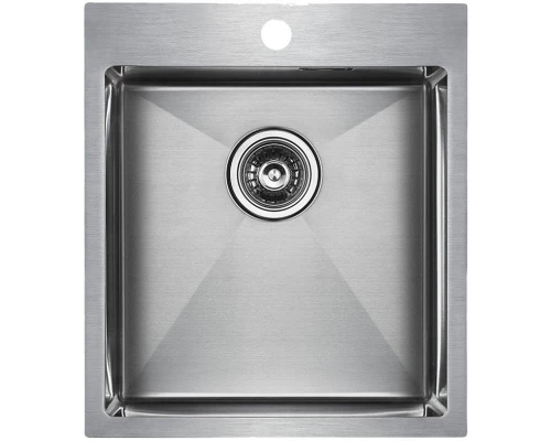 Кухонная мойка Paulmark Neckar нержавеющая сталь PM804551-BS