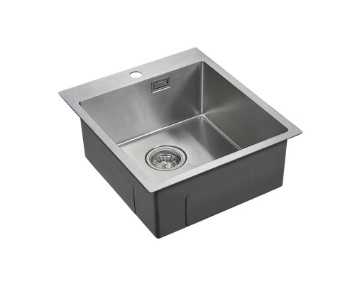 Кухонная мойка Paulmark Neckar нержавеющая сталь PM804551-BS