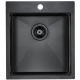 Кухонная мойка Paulmark Neckar вороненая сталь PM804551-GM