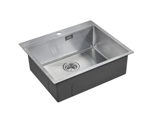 Кухонная мойка Paulmark Isar нержавеющая сталь PM805951-BS