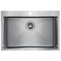 Кухонная мойка Paulmark Saar нержавеющая сталь PM807551-BS Кухонная мойка Paulmark Saar нержавеющая сталь PM807551-BS