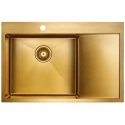 Кухонная мойка Paulmark Elde золотой матовый PM807851-BGL Кухонная мойка Paulmark Elde золотой матовый PM807851-BGL